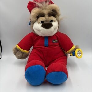 Bubba Bear Talking Plush Doll Vintage 1997 Bedtime Pajama Flashlight Tyco
